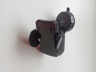 Soporte móvil ventosa negro