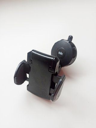 Soporte móvil ventosa negro