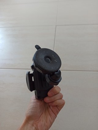 Soporte móvil ventosa negro