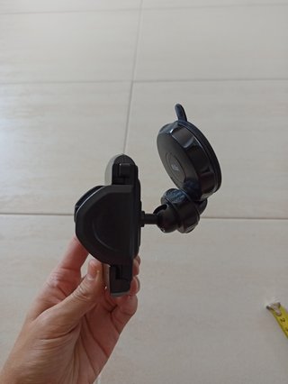 Soporte móvil ventosa negro