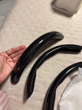 Funda Volante Coche Carbono