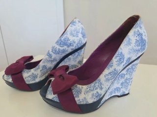 Zapatos cuña El Armario de Lulú T.36