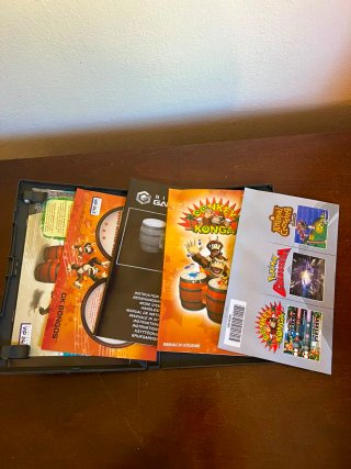 Donkey Konga GameCube + Bongos
