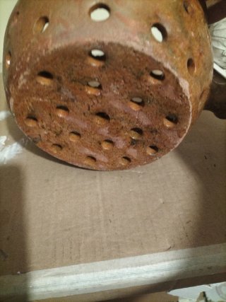 Olla de barro antigua