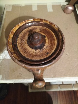 Olla de barro antigua