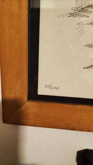Stampa Trulli con firma e numero