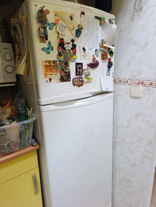 Nevera blanca en buen estado marca LG