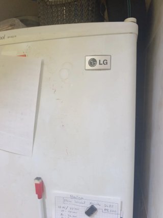 Nevera blanca en buen estado marca LG