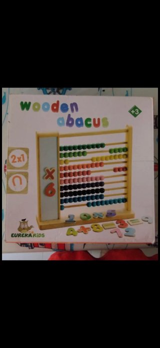 Ábaco de madera educativo Eureka Kids