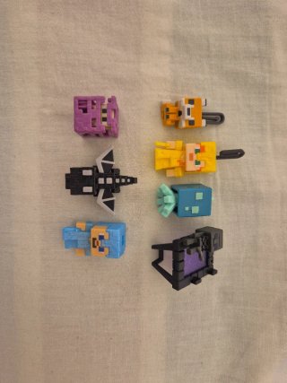 Figuras Minecraft Coleccionables