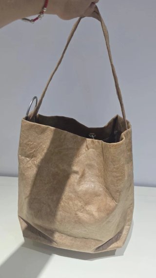 Bolso Adolfo Domínguez Beige/Marrón