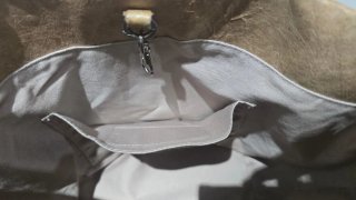 Bolso Adolfo Domínguez Beige/Marrón