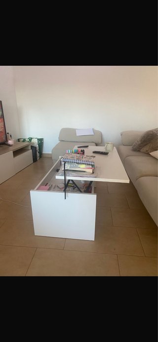 Mesa de comedor elevable