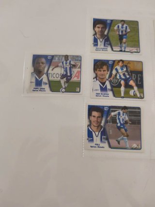 58 Cromos La Liga 2005-2006