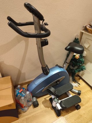 Bicicleta Estática MG 2 y stepper