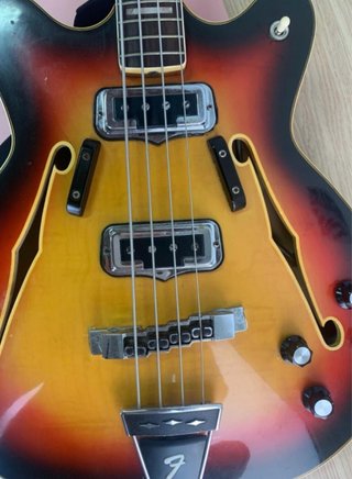 Bajo Fender Coronado Vintage 1967 Original