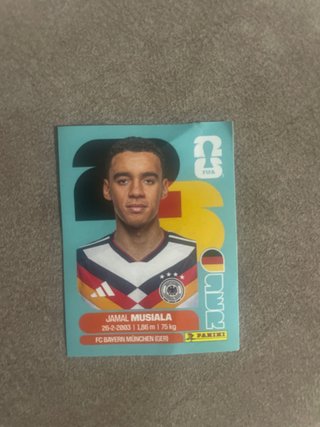 Cromo Jamal Musiala FIFA 2023 Panini