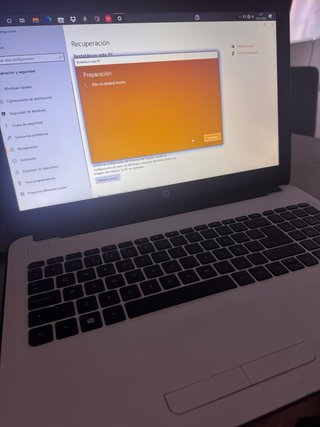 Portátil HP Blanco