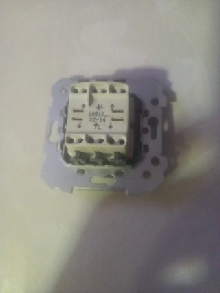 Doble interruptor persianas