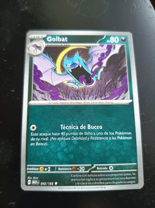 Golbat MEW ES 042/165 Carta Pokémon