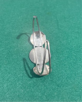Pulsera Plata Maciza Ajustable