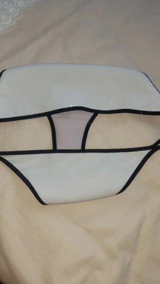 Braguita bikini Calzedonia rosa y blanco