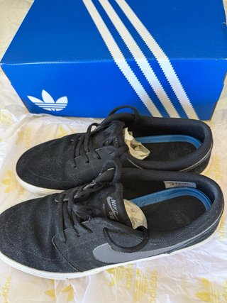 Nike SB Ante Negro Gris Talla 42.5