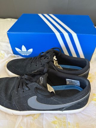 Nike SB Ante Negro Gris Talla 42.5