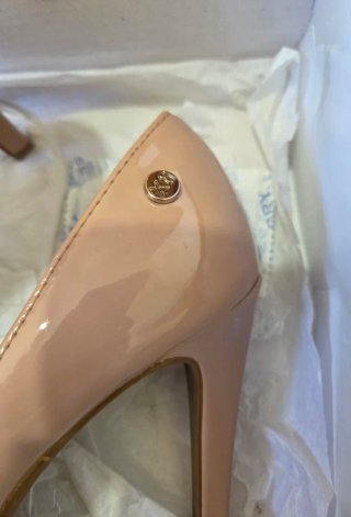Tacones Xti charol nude/taupe T.36