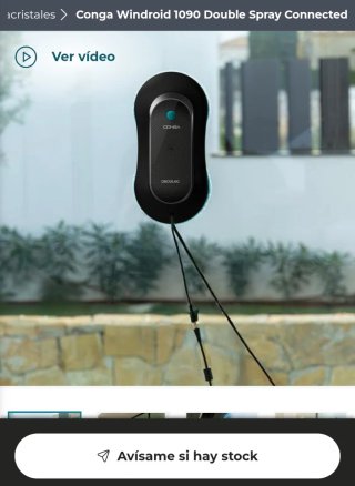 ✅️ Conga Windroid 1090 Double limpia cristales