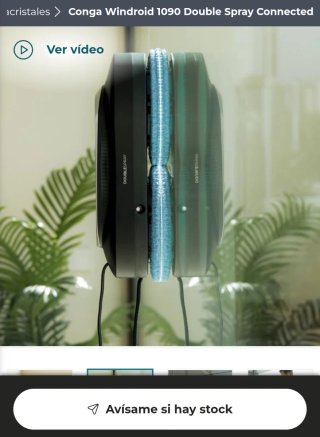 ✅️ Conga Windroid 1090 Double limpia cristales