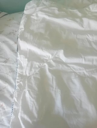 Funda Nórdica IKEA Blanca Rayas Azules