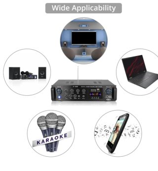 Amplificador Estéreo Bluetooth 400w