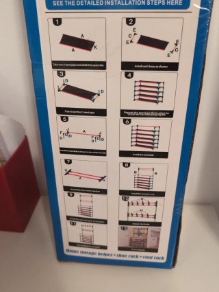 Estantería Multiusos Negra