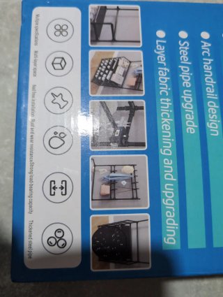 Estantería Multiusos Negra