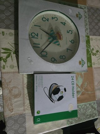 Reloj de Pared y Porta CD Betis