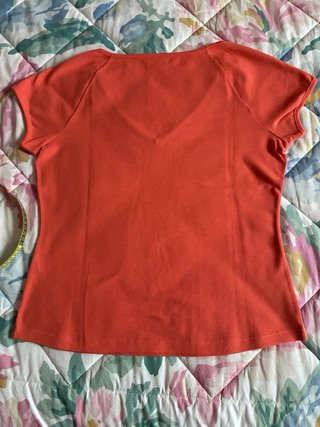 T-shirt Lacoste arancione
