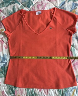 T-shirt Lacoste arancione