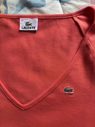 T-shirt Lacoste arancione