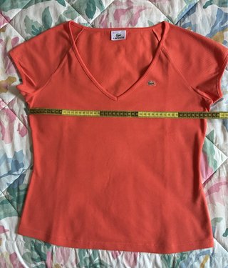 T-shirt Lacoste arancione