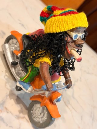 Posacenere Rasta in Sidecar - Resina