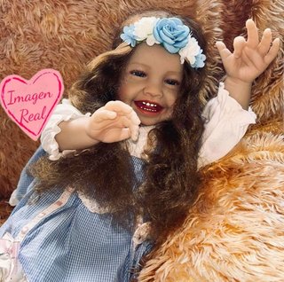 Muñeca reborn bebé silicona