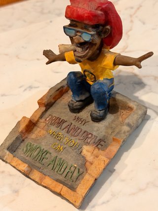 Set Rasta: Posacenere + Statuetta + Gioco