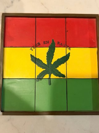 Set Rasta: Posacenere + Statuetta + Gioco