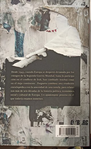 Postguerra una historia de Europa desde 1945