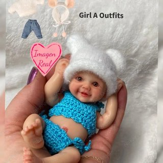 Muñeca Reborn Bebé Silicona flexible
