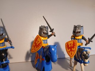 Playmobil 3 Caballeros Águila Roja
