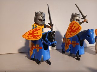 Playmobil 3 Caballeros Águila Roja