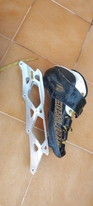 Botas y guías Powerslide velocidad T43