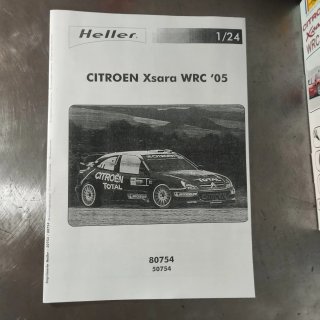 Maqueta Heller Citroën Xsara WRC 1/24